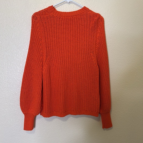 NWT Sezane Jazz Jumper in Orange Size XS - Picture 5 of 7